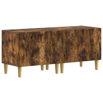 vidaXL Mueble De Tv Roble Ahumado Madera De Ingenier&iacute;a Vidaxl