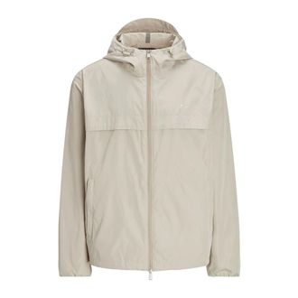 Polo Ralph Lauren Jassen, Heren, Beige, XS, Leer, Kawai Jacket