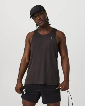 Vuori Clothing Sleeveless Terrain Tank Top | Carbon | Medium