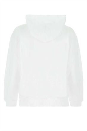 Givenchy Womens White Cotton Oversize T-Shirt 100 Exterior: Felpe Sweater