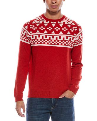 Brodie Fairisle Wool & Cashmere-Blend Crewneck Sweater
