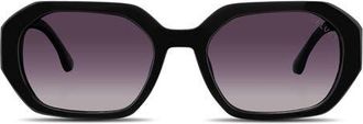 Velvet Eyewear Nina Sunglasses in Black at Nordstrom