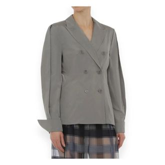 Alberta Ferretti Mujer, Chaquetas, Gris, Talla: S