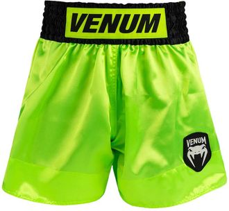 OEM Pantalones Cortos Venum Classic Evo Neon Muay Thai Amarillo/negro Talla S