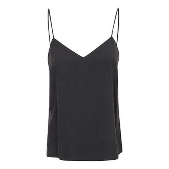 Max Mara Sleeveless Tops, female, Blue, Size: 2XS Unghia Top