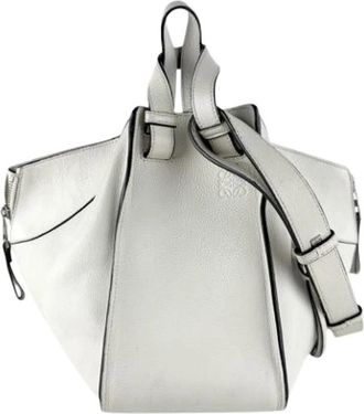 Loewe Pre-owned Handbag - Dames - Vintage Handtas - Wit - ONE Size - Leer - Vintage