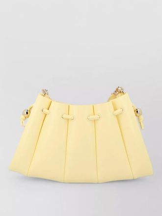 Themoir&egrave; crossbody bag satchel pleated design hardware