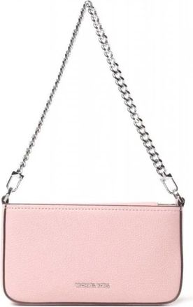 Michael Kors Bryant Small Pebbled Leather Convertible Pochette - Dames - Schoudertassen - Roze - ONE Size - Leer - Tassen