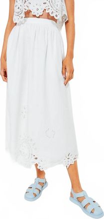 Hunter Bell Corrine Skirt In Vintage Lace