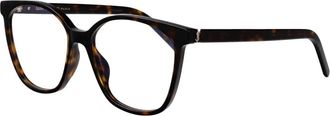 Saint Laurent M162 Optical Frame - Dames - Brillen - Bruin - 55 MM - Accessoires