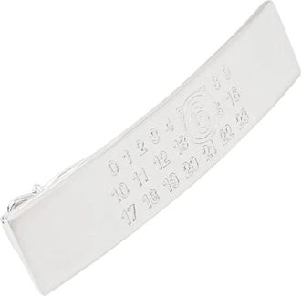 Maison Margiela Numerieke Haarclip - Dames - Haaraccessoires - Grijs - ONE Size - Accessoires