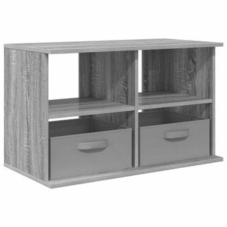 vidaXL Soporte Para Tv Con Caj&oacute;n Gris Sonoma 79 X 40 X 48 Cm Vidaxl