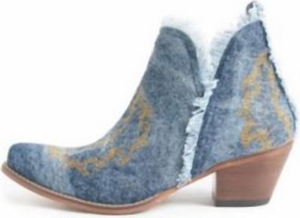 Myraswim Womens Trail Runner Boots In Denim Blue
