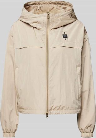Blauer Jacke mit Zweiwege-Rei&szlig;verschluss Modell BURRAGE in Beige, Gr&ouml;&szlig;e L