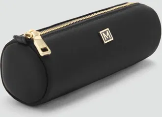 Mango Custodia nylon zip nero - Donna - Taglia unica - MANGO