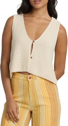 Billabong Need Now Sweater Tank in White Cap at Nordstrom, Size X-Large