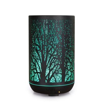 OEM 1 Unidad De Humidificador Difusor De Aire Para El Hogar, La Oficina O Como Elemento Decorativo De Escritorio, Color Negro Pp