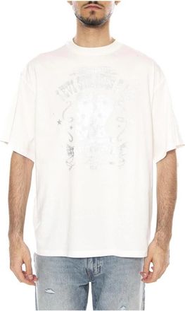 Levi's Graphic Short Stack T-Shirt - Heren - T-shirts - Wit - M - Katoen - Tops