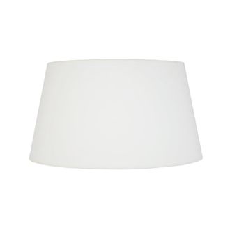 Tosel Abat-jour pour lampe tela Alt.23cm blanco