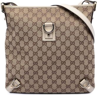 Gucci Pre-owned Gucci GG Canvas Abbey D Ring Crossbody Ladies CCGW40PRNHS19K1W