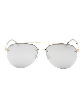 HUGO BOSS Mens Hugo Boss Silver Lens Gold Sunglasses - Size: ONE size