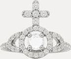 Vivienne Westwood Olympia Ring Silver Unisex
