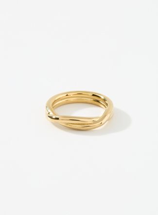 Simons Womens Twisted-look ring