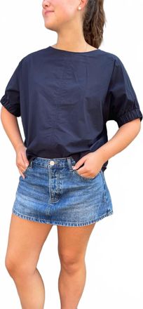 ottod'Ame Poplin Blouse In Night