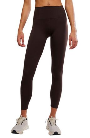 Free People FP Movement Never Better High Waist Leggings in Chocolate at Nordstrom, Size X-Small