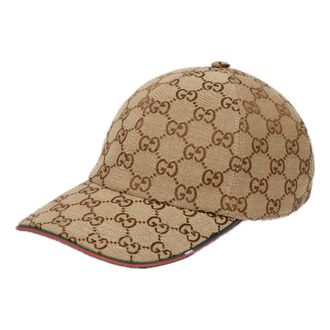 Gucci (WMNS) Gucci GG Canvas Baseball Cap Beige 857596-3HBIM-2566