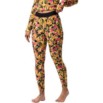 Backcountry Cedars Rws Merino Mid-Wt Baselayer Bottom - Womens in Wild Floral Print at Nordstrom, Size X-Large