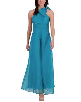 Eliza J Sleeveless Solid Walk-Thru Jumpsuit