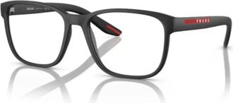 Prada Stijlvolle Vista Zonnebril - unisex - Brillen - Zwart - 55 MM - Accessoires