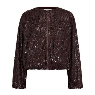 Co'Couture Jassen, Dames, Bruin, L, Blouses