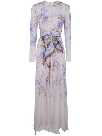 Zimmermann Luna Sheath Long Dress