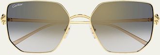 Cartier Clash de Cartier 56mm Butterfly Sunglasses