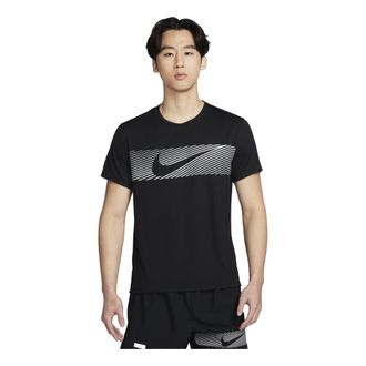 Nike Miler Flash Dri-FIT UV T-Shirt Black FN3052-010