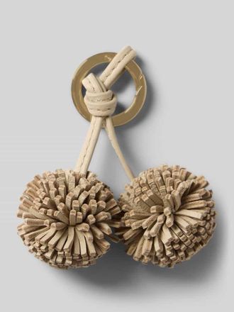 Liebeskind Anh&auml;nger mit Schl&uuml;sselring Modell POM POM in Offwhite, Gr&ouml;&szlig;e 1