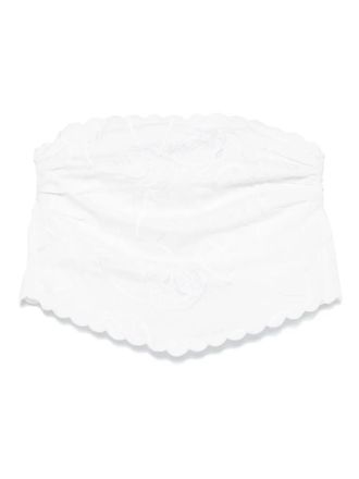 Bernadette Beurre top met borduurwerk - Wit