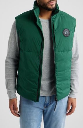 Canada Goose Lodge Packable 750 Fill Power Down Vest in Glade Green - Vert Clairire at Nordstrom, Size Xx-Large