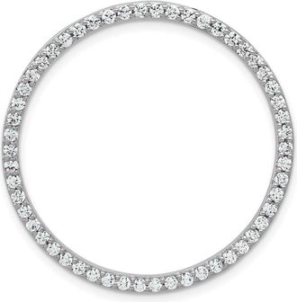 Diamond2Deal 14k Gold Lab Grown Diamond Pendant (1ct, VS, G-H)