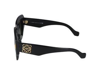 Loewe LW40129U Oversized Squared Frame Sunglasses - Black