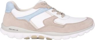 Gabor Wandelende Rollende Sneaker - Wit Mix - Dames - Sneakers - Veelkleurig - 42 EU - Schoenen