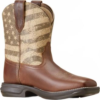 Ariat Womens Anthem Shortie Myra Western Boot - Medium In Brown