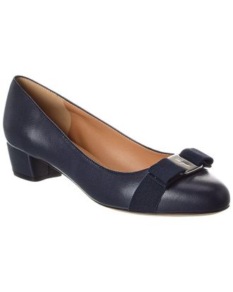 Ferragamo Vara Bow Leather Pump