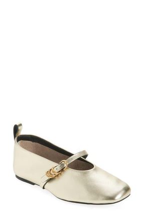 Rag & Bone Spire Mary Jane in Gold at Nordstrom, Size 6.5Us