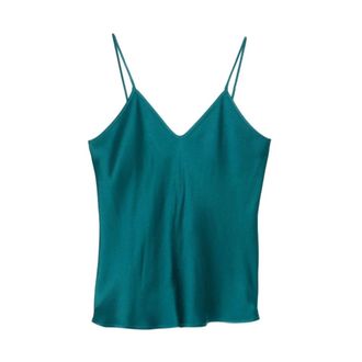 Max Mara Dames, Tops, Groen, Maat: L Satijn