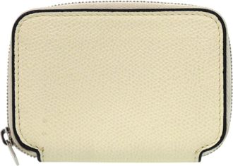 Valextra Leather Coin Purse/Coin Case (Pre-Owned)