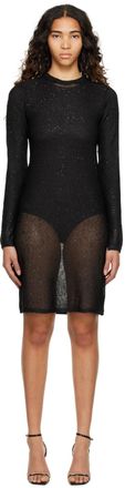 Remain Black Sequin Minidress