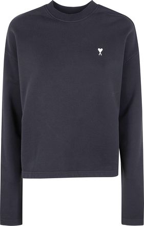 Ami Contrasted Ami De Coeur Sweatshirt
